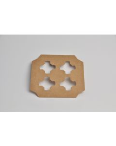 MBAJTESE KARTONI CRAFT PER MUFFIN