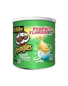 PRINGLES SOUR CREAM & ONION 40GR