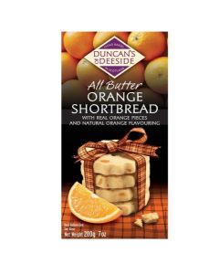 ALL BUTTER ORANGE SHORTBREAD 200 GR