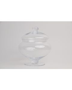 BOMBONIERA VETRO H255 D220 (13-123)