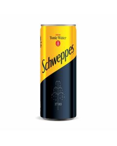 SCHWEPPES INDIAN TONIC WATER 0.33 LIT
