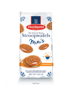 MINI CARAMEL STROOPWAFELS 200 GR QESE