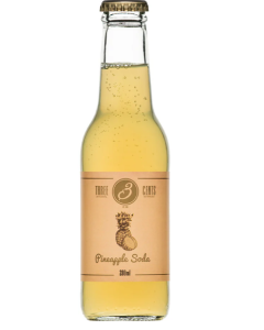 THREE CENTS PINEAPPLE SODA